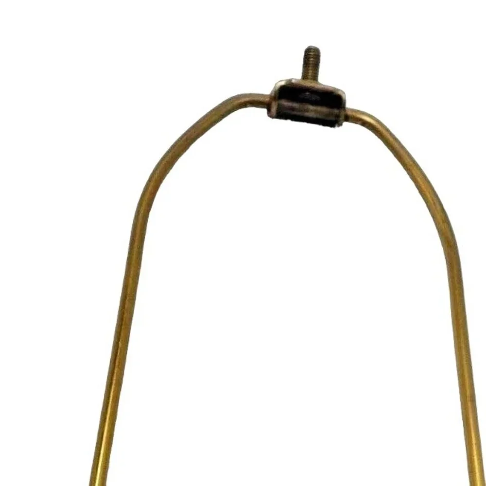 Brass Lamp Harp 9 inch